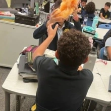 Kids seeing and feeling 5lbs of fat vs muscle